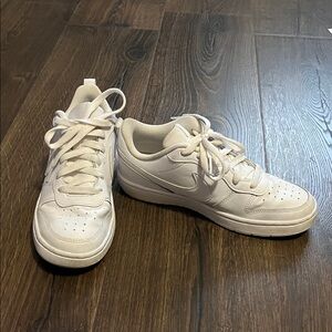 White Nike Athletic Sneakers